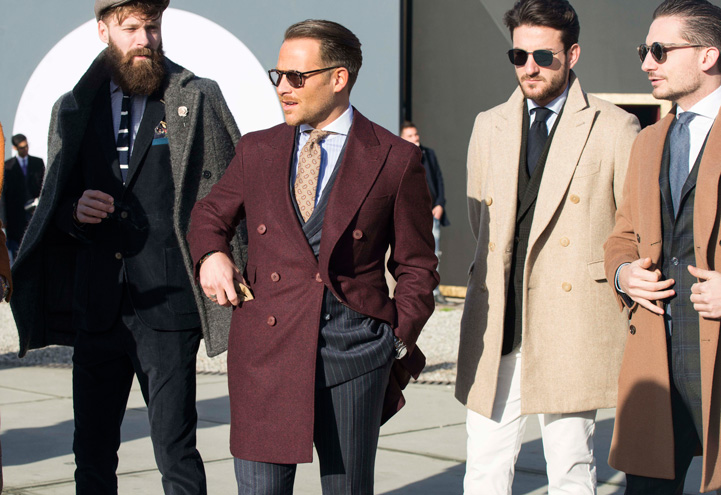 Observasjoner av dresset herrestil, fra Pitti Uomo 89